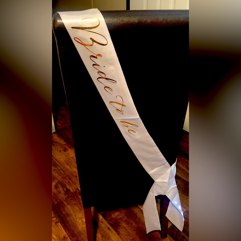 Bride To Be Sash